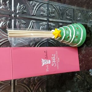 Pink Zebra Christmas Tree Vase. NWT